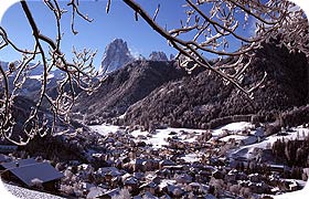 St. Ulrich im Winter